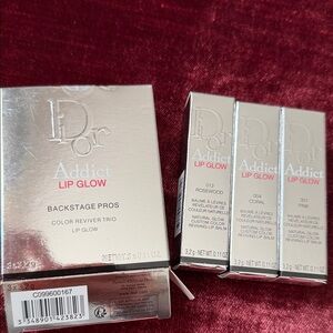 Dior Addict Lip Glow Trio - Rosewood, Coral, Pink